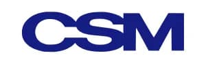 Logo CSM — parceiro da Maxiloc